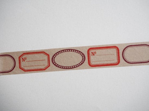 【無地】大人のおら太シリーズ(12)ミニラベル 15mm幅 長さ9m 1本 マスキングテープ orata.net