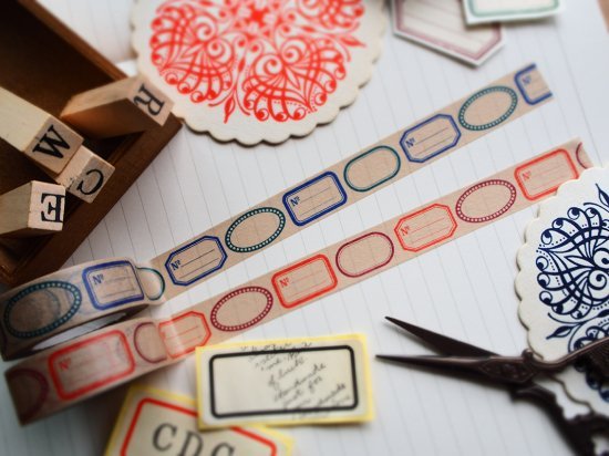 【無地】大人のおら太シリーズ(12)ミニラベル 15mm幅 長さ9m 1本 マスキングテープ orata.net