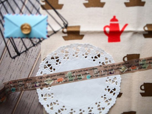 おら太シリーズ(29)カフェタイム 15mm幅 長さ9m 1本 マスキングテープ orata.net