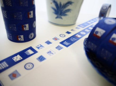 そば猪口ならべ太 15mm幅 長さ9m 1本 マスキングテープ orata.net