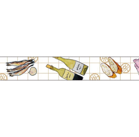 辛党ならべ太 15mm幅 長さ9m 1本 マスキングテープ orata.net