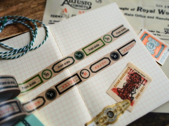 大人のおら太シリーズ(15)ミニラベルⅡ 15mm幅 長さ9m 1本 マスキングテープ orata.net