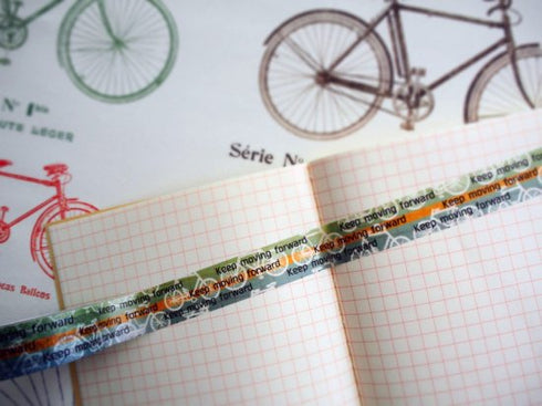 おら太シリーズ(51)自転車 15mm幅 長さ9m 1本 マスキングテープ orata.net