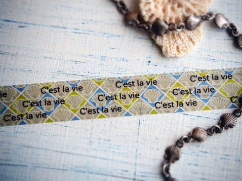 おら太シリーズ(52)シェル 15mm幅 長さ9m 1本 マスキングテープ orata.net