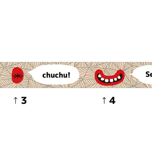 大人のおら太シリーズ(22)マウス 15mm幅 長さ9m 1本 マスキングテープ orata.net