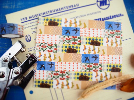 重なりならべ太Ⅱ 15mm幅 長さ9m 1本 マスキングテープ orata.net