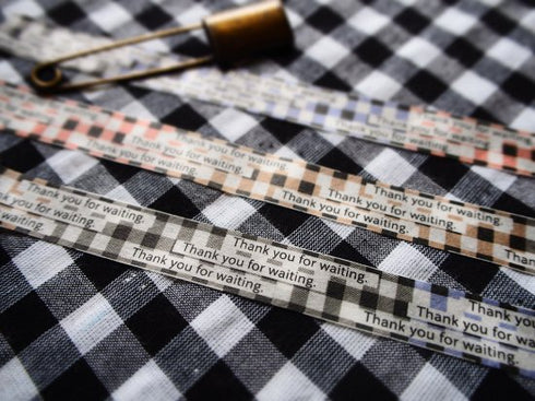 おら太シリーズ(56)ギンガムチェック 15mm幅 長さ9m 1本 マスキングテープ orata.net