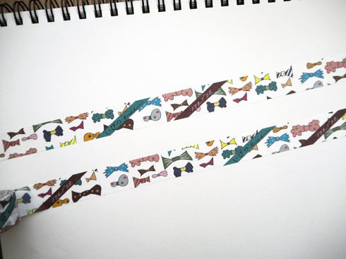 大人のおら太シリーズ(30)いびつリボン 15mm幅 長さ9m 1本 マスキングテープ orata.net