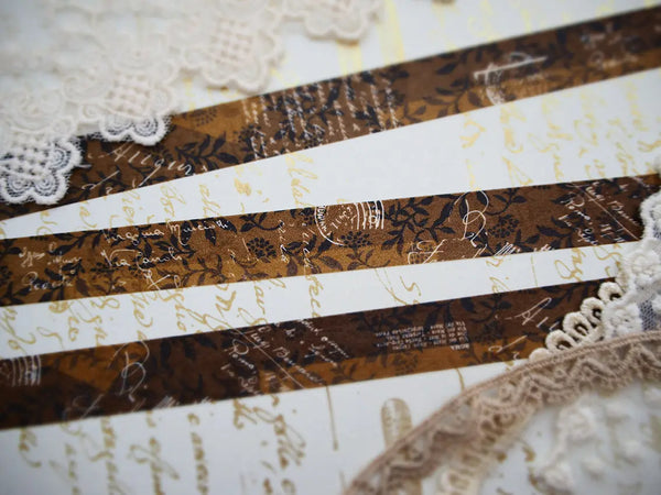 ウォールペーパー・カカオ 15mm幅 長さ9m 1本 マスキングテープ orata.net