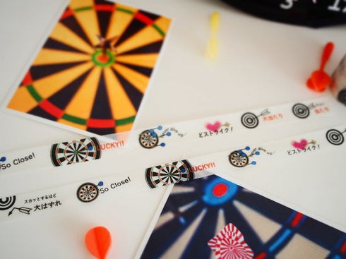 おくっ太シリーズ(17)当たりマステ 15mm幅 長さ9m 1本 マスキングテープ orata.net