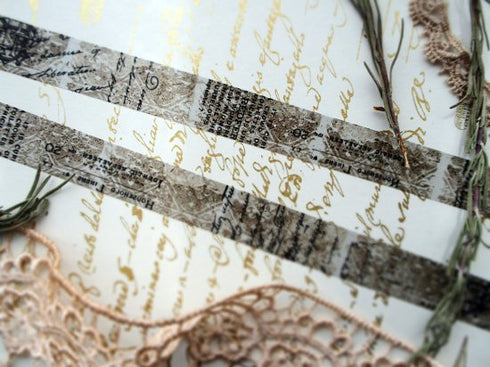 ウォールペーパー・アッシュ 15mm幅 長さ9m 1本 マスキングテープ orata.net