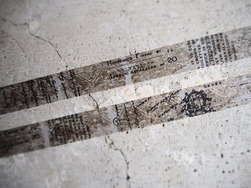 ウォールペーパー・アッシュ 15mm幅 長さ9m 1本 マスキングテープ orata.net