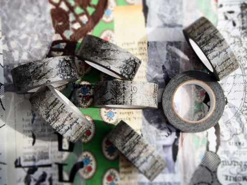 ウォールペーパー・アッシュ 15mm幅 長さ9m 1本 マスキングテープ orata.net