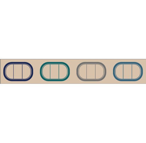 【無地】大人のおら太シリーズ(27)図書ラベル 15mm幅 長さ9m 1本 マスキングテープ orata.net