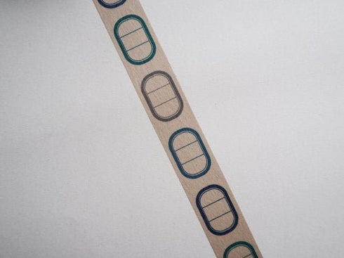 【無地】大人のおら太シリーズ(27)図書ラベル 15mm幅 長さ9m 1本 マスキングテープ orata.net