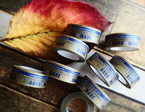 おくっ太シリーズ(28)HANDMADE 15mm幅 長さ9m 1本 マスキングテープ orata.net