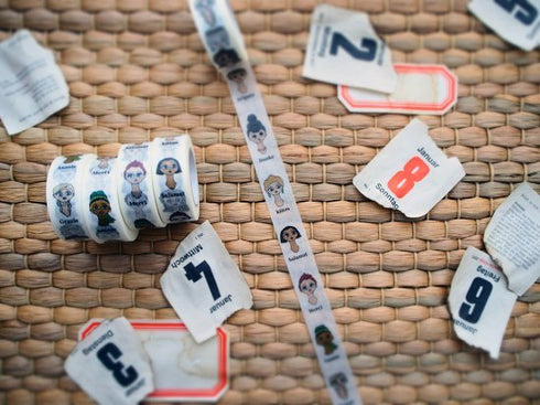 おくっ太シリーズ(31)Girls&Arigato 15mm幅 長さ9m 1本 マスキングテープ orata.net