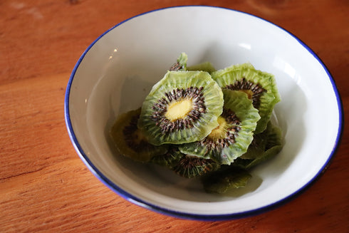 酸っっっぱいも甘いも含めてそのまんまをギュッと。秋保産キウイの素直なドライフルーツ ドライフルーツ・乾燥野菜 BLUE BLUEBERRY FARM