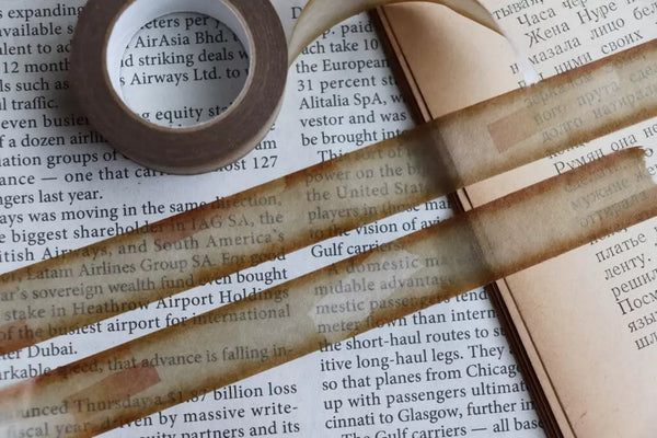 味テープ 15mm幅 長さ9m 1本 マスキングテープ orata.net