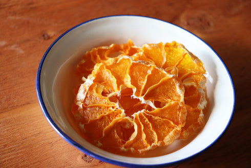 農薬・化学肥料を使わずに手塩にかけて育てた南足柄産熟成みかん。大小さまざま、サクサク甘〜いドライ果実。 ドライフルーツ・乾燥野菜 BLUE BLUEBERRY FARM