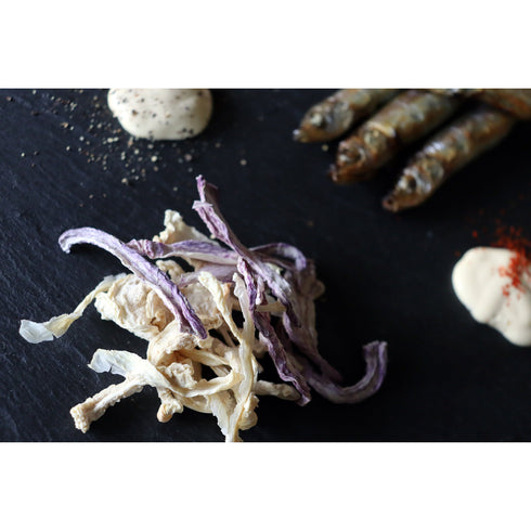 くまっこ農園さんの無農薬栽培の大根はそのまんまつまんで甘辛うま〜いおつまみ大根。 ドライフルーツ・乾燥野菜 BLUE BLUEBERRY FARM