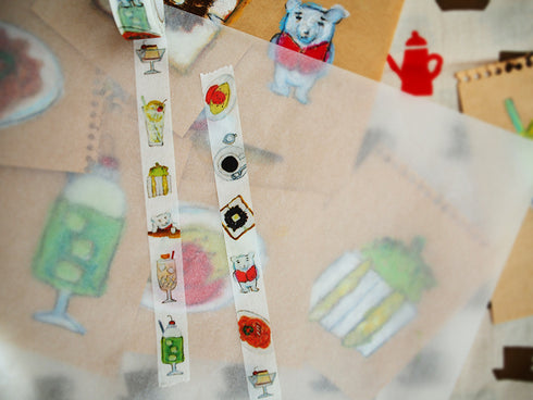 喫茶日和 15mm幅 長さ9m 1本 マスキングテープ orata.net