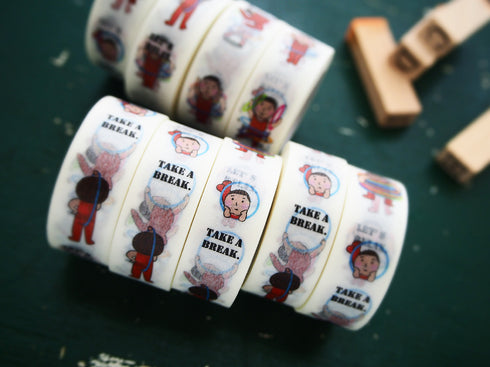 フラフープならべ太 15mm幅 長さ9m 1本 マスキングテープ orata.net