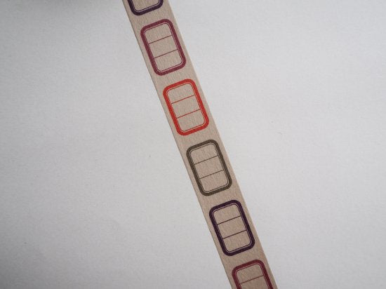 【無地】大人のおら太シリーズ(27)図書ラベル 15mm幅 長さ9m 1本 マスキングテープ orata.net   