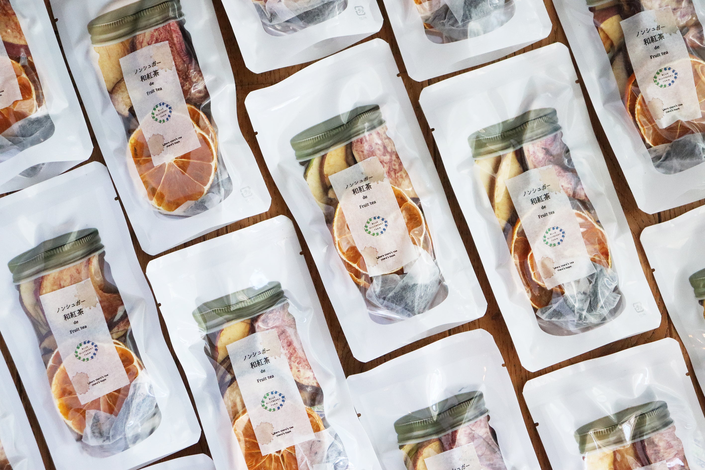 ノンシュガー和紅茶deフルーツティー[みかん・ラフランス・パイン・キウイ]　