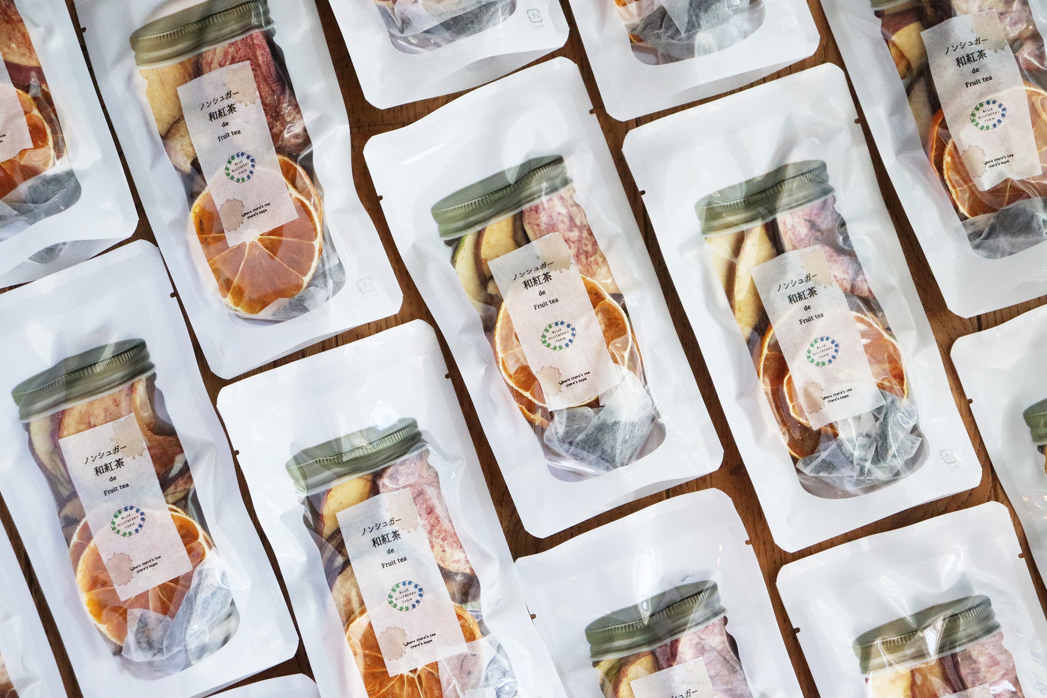 ノンシュガー和紅茶deフルーツティー[みかん・ラフランス・パイン・キウイ]　