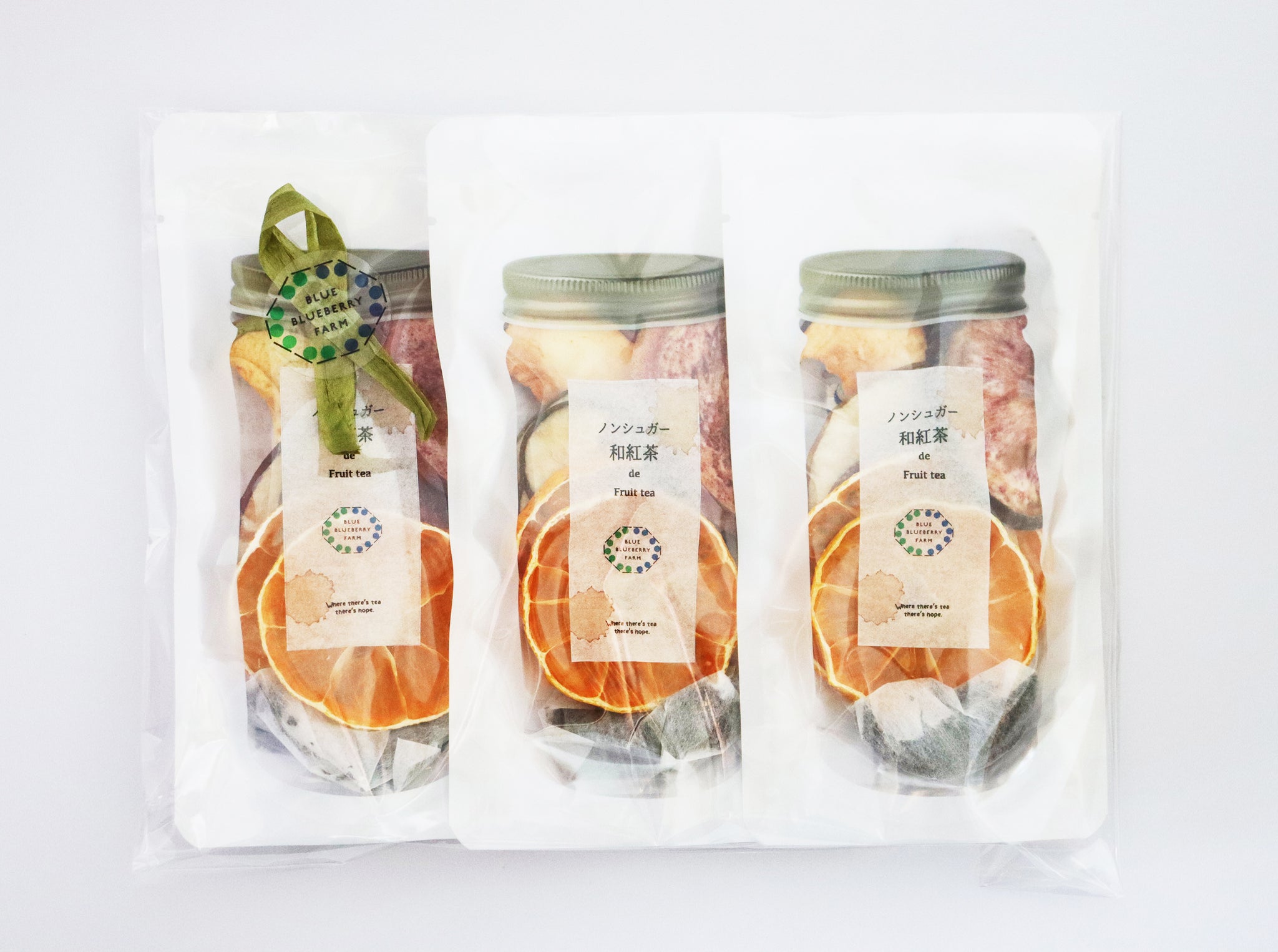 ノンシュガー和紅茶deフルーツティー[みかん・ラフランス・パイン・キウイ]　